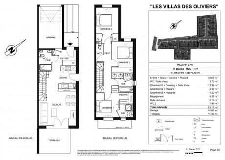 V016 T4 Duplex - Les Villas des Olivers