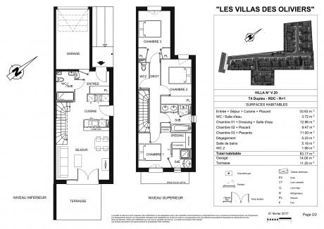 V020 T4 Duplex - Les Villas des Olivers