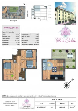 206 T4 Duplex - Villa des Orchidées