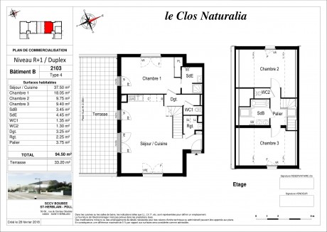 2103 T4 Duplex - Le Clos Naturalia