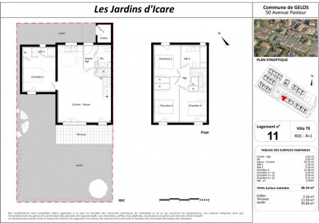 Lot 11 T5 - Les Jardins d'Icare