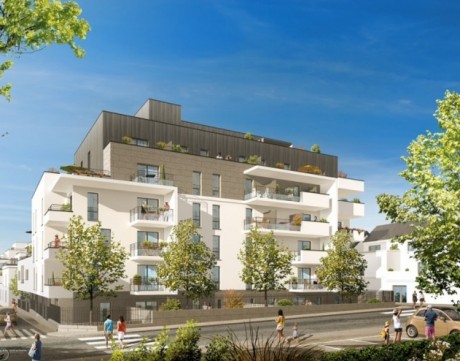 À Orléans, Résidence "Les Terrasses de la Reine Blanche"