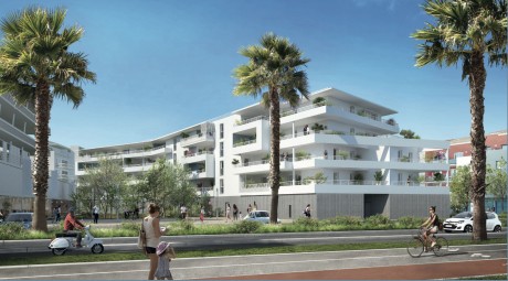 La nouvelle résidence "Port D'attache" à Canet-en-Roussillon