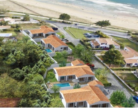 Sur l'île d'Oléron, Le nouvel ensemble immobilier "Les Néphélées" à La Brée-Les-Bains