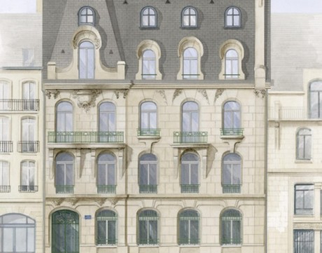 "La Maison Houot", Bel immeuble ancien à Nancy