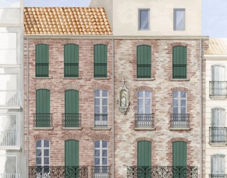 Le "19 Rue Vauban" le nouvel immeuble réhabilité à Perpignan