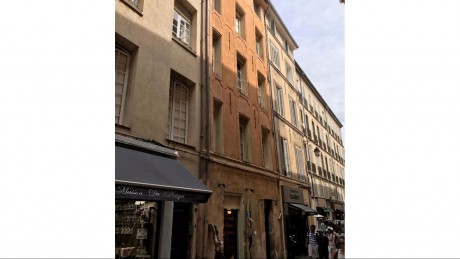 Projet de restauration dans le centre-ville d'Aix-en-Provence