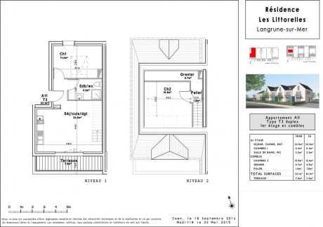 A11 T3 Duplex - Les Littorelles