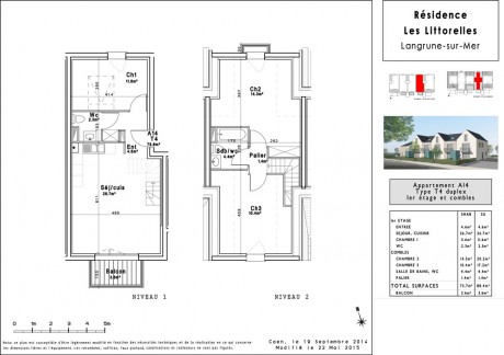 A14 T4 Duplex - Les Littorelles