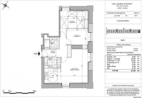 Lot 1104 T3 - Les Jardins d'Artois