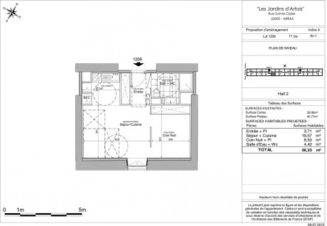 Lot 1206 T1 bis - Les Jardins d'Artois