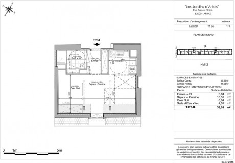 Lot 3204 T1 bis - Les Jardins d'Artois