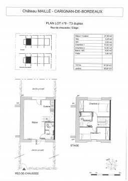 09 T3 Duplex - Château Maillé