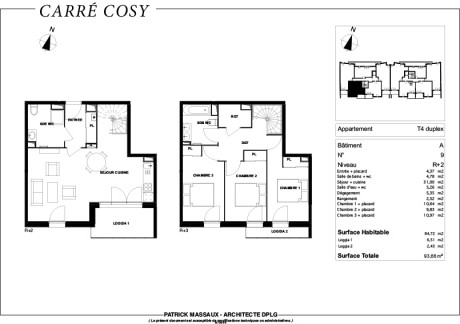 009 T4 duplex - Carré Cosy