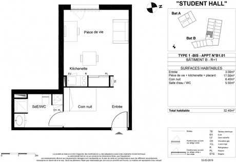 B101 T1 bis - Student Hall