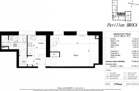 A14 T3 Duplex - Pavillon Broca