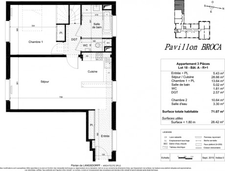 A18 T4 Duplex - Pavillon Broca