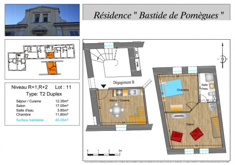 11 T2 Duplex - Traverse de Pomègues