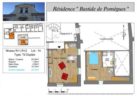 14 T2 Duplex - Traverse de Pomègues