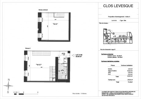 A04 T1 Duplex - Le Clos Levesque