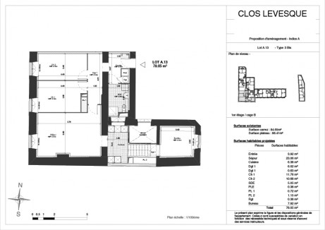 A13 T3 bis - Le Clos Levesque