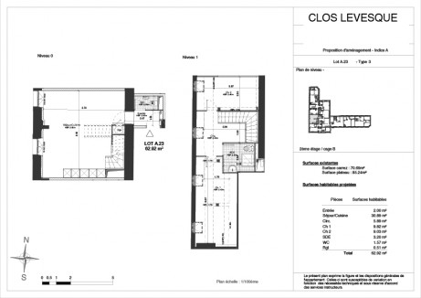 A23 T3 Duplex - Le Clos Levesque