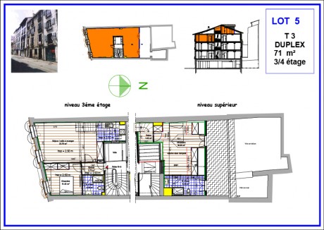 5 T3 Duplex - Les Cordeliers