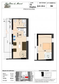 B4 T2 Duplex - Les Patios de Minont