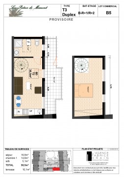 B5 T2 Duplex - Les Patios de Minont