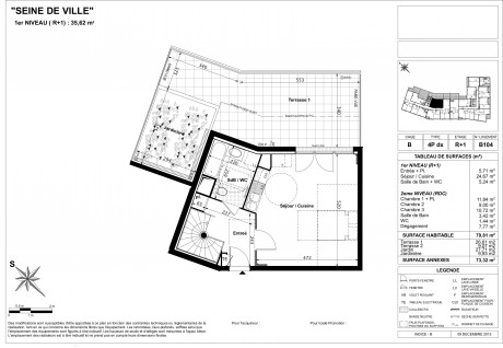 B104 T4 Duplex - Seine de Ville