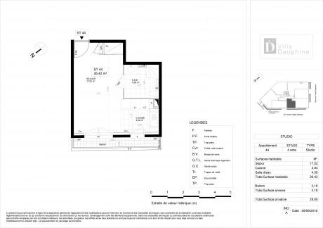 44 Studio - Villa Dauphine