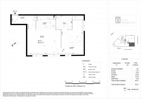 13 T2 - Villa Dauphine