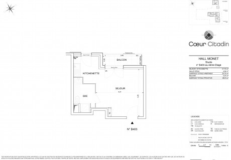 B403 Studio - Coeur Citadin