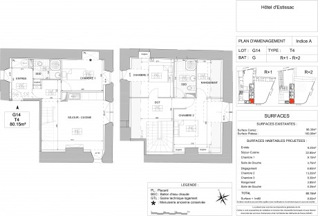 G14 T4 Duplex - Hôtel d’Estissac