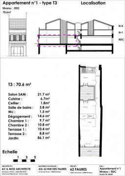 Lot_1 T3 - 62 rue des Faures