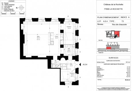 A.04 T3 - Château de La Rochette