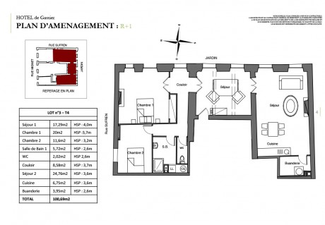 3 T4 - Hôtel de Gassier