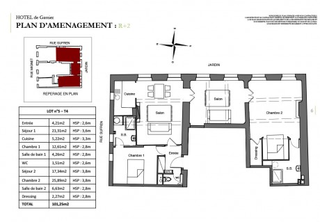 5 T4 - Hôtel de Gassier