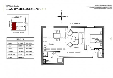 7 T2 - Hôtel de Gassier