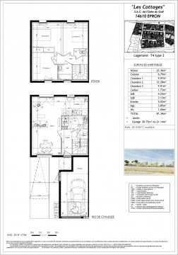 Lot 4 T4 Duplex - Les Cottages de Nacre