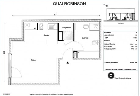 B26 T1 Bis - Quai Robinson