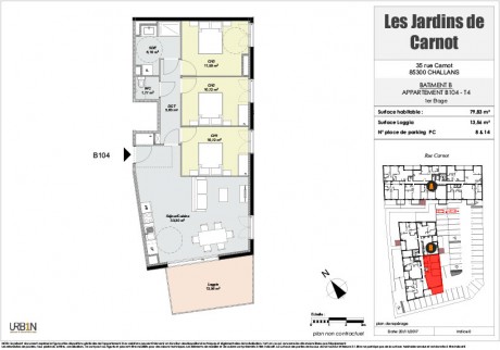 B104 T4 - Les Jardins de Carnot