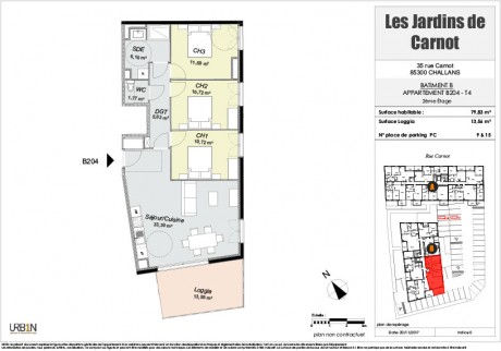 B204 T4 - Les Jardins de Carnot