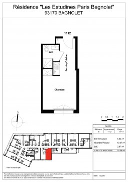 1112 T1 - Les Estudines Paris Bagnolet