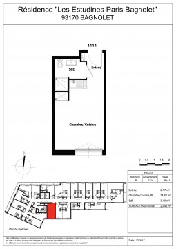 1114 T1 - Les Estudines Paris Bagnolet