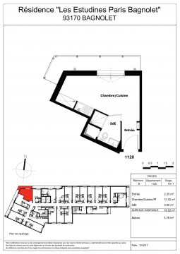 1120 T1 - Les Estudines Paris Bagnolet