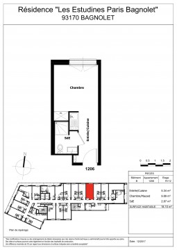 1206 T1 - Les Estudines Paris Bagnolet