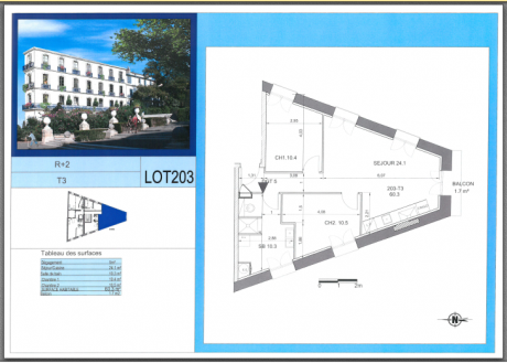 L203 T3 - Résidence le Jardin des Poetes