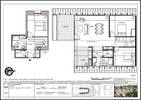 204 T4 Duplex - Résidence LA COUR DES DOMS