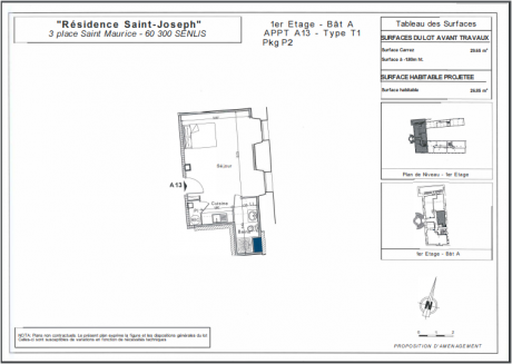 A13 T1 - Résidence Saint-Joseph